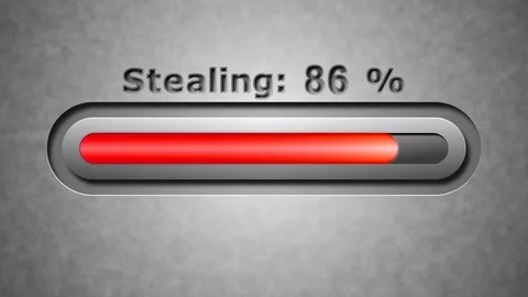 Process of Stealing. 4K Resolution. Encoder Prores 4444. Great Quality. 스톡 동영상 76754336