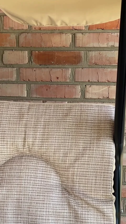 Process Step by step instructions garden swing. assembling a swing skilled Stock Footage 316046983