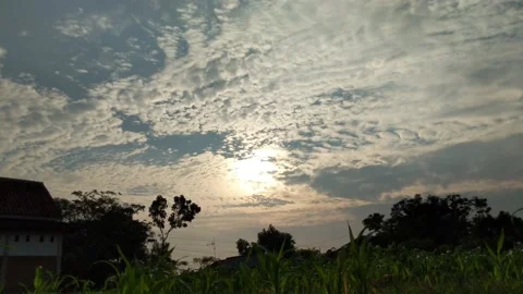 Process of sunset Video stock 205276708