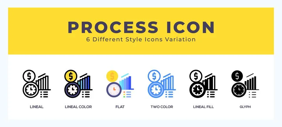 Process symbol. logo. icon vector illustration. Stock Illustration