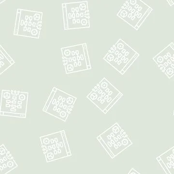 Process system line seamless pattern Stock Illustration