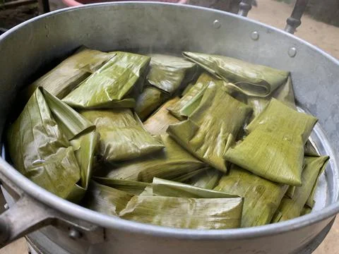 Process of Thai desserts Stock Photos