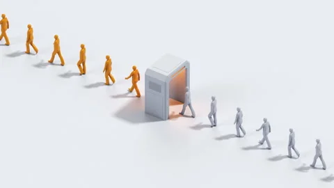 Process of transformation. Stock Footage 327693619