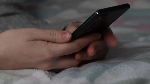 The process of using a smartphone. Stock Footage 225839951