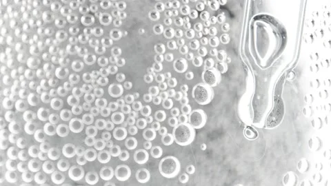 Process of the in vitro fertilization of a female egg in laboratory Video stock 142015694