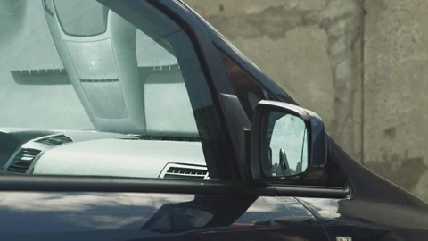 The process of washing the car in a self-service car wash. Video stock 108474645