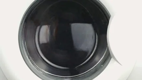 The process of washing cycle into washing machine Vídeos de archivo 69149236