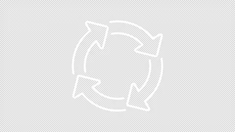 Process white line animation Stock Footage 346718927