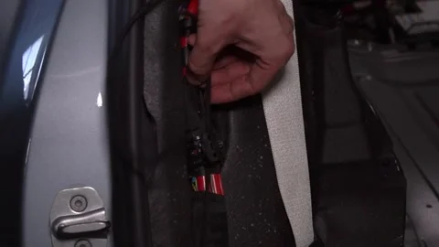 The process of Wiring Installation within the Automotive Context is essential Stock Footage 311367605