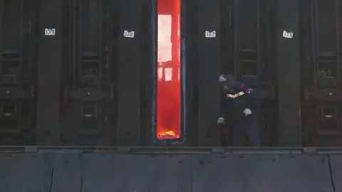 The process of working on the production of coke Stock-Footage 81500115