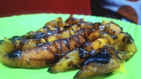 Processed banana Stock Photos