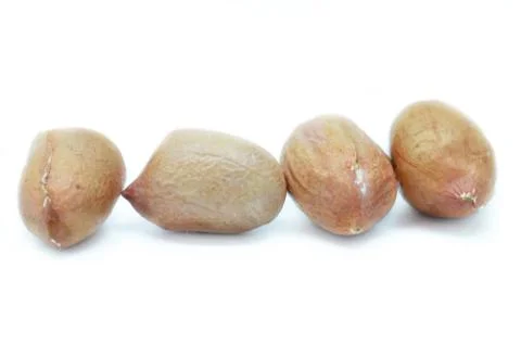 Processed peanuts isolated Stock Photos