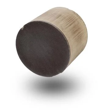 Processing and acceptance of non-ferrous metals. One round and oval ceramic c 스톡 사진