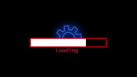 Processing. and finishing proses . Loading bar icon. Handmade loading bar d.. Stock Footage 310578089
