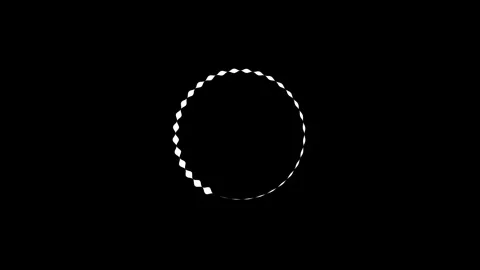 Processing Bar Circle Animation, Loading video, Website loading icon, load .. Stock Footage 303553580