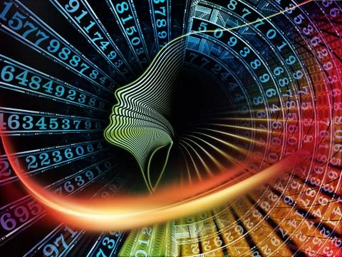 Processing Calculations Stockillustratie