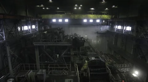 Processing of coal. Сoal preparation plant Stock Footage 47596022