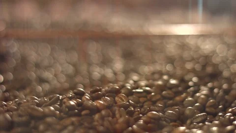 Processing of coffee beans. Видео 83826209