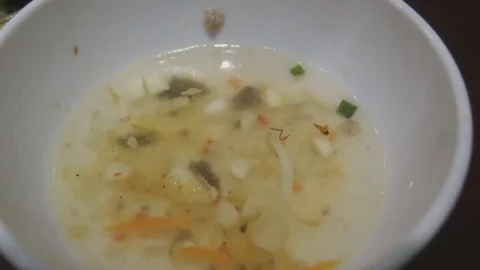 Processing with garlic and chili sauce Stock Footage 70447363