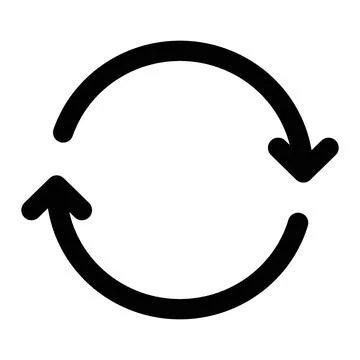 Processing icon design in filled and outlined style イラスト素材