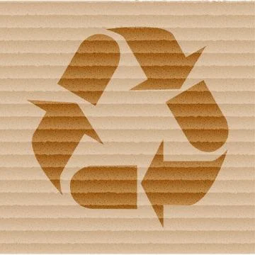 Processing icon Flat with abstract background Illustrazione stock