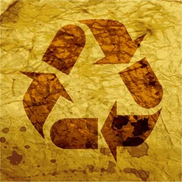 Processing icon Flat with abstract background Illustrazione stock