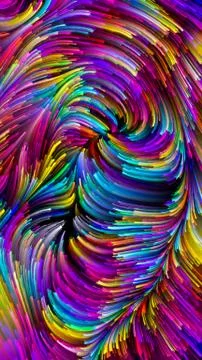 Processing Liquid Color Stock Illustration