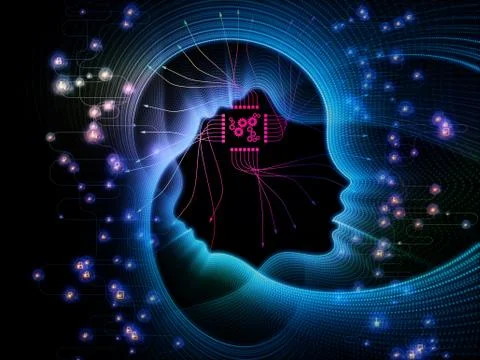 Processing Machine Consciousness 스톡 일러스트