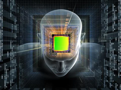 Processing Mind Stock Illustration