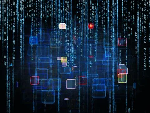 Processing Numbers 스톡 일러스트