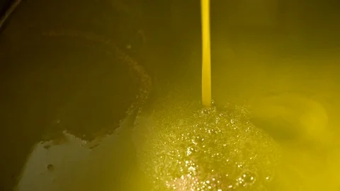 Processing of olive oil in a modern farm. Stock Footage 91668130