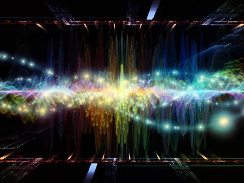 Processing Oscillation Stock Illustration