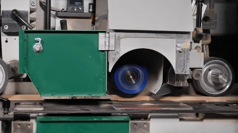 The processing of parts on the CNC machine Stock Footage 98155415