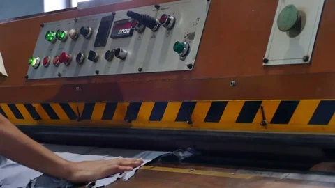 Processing of Raw Leather Stock-Footage 77259982