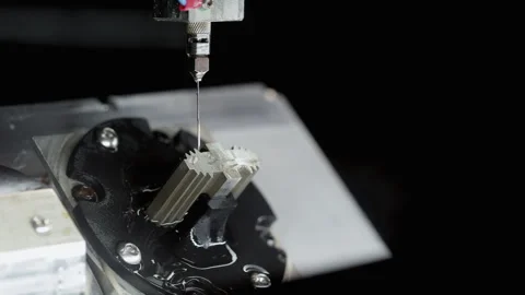 Processing steel detail with electrical discharge machining technique in plant Stock Footage 346611226