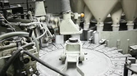 Processing Sugar Beet in sugar refinery Stock Footage 24658619