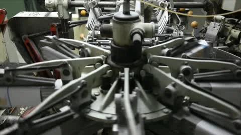 Processing sugar beet in sugar refinery Stock Footage 24658647