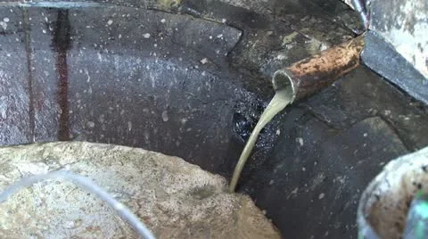 Processing Sugar Cane Juice Video stock 19027727