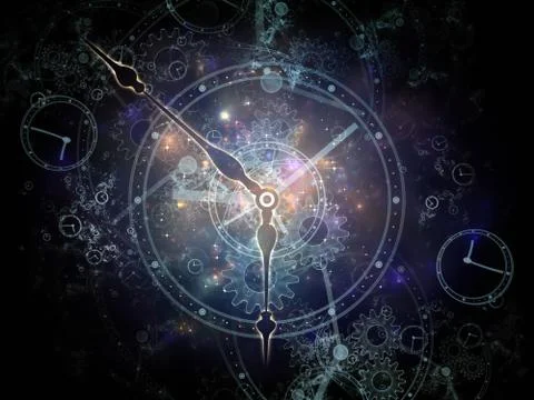 Processing Temporal Realm Stock Illustration