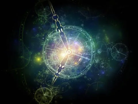 Processing Temporal Realm Stock Illustration