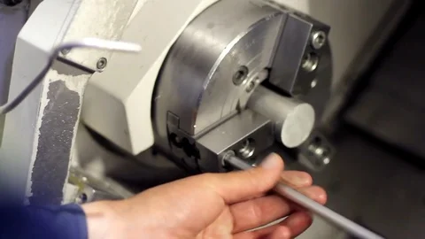 Processing was done on CNC machines Stockbeeldmateriaal 75075528