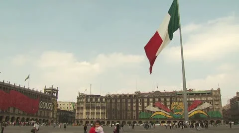 Procession Heading Toward Church Video stock 19294027