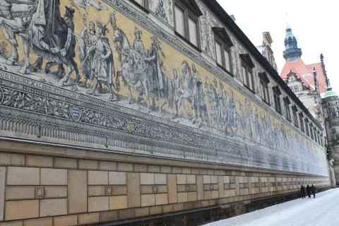 Procession of Princes, Dresden Foto stock