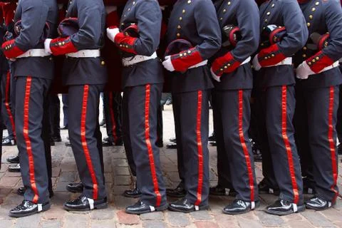 Procession of Saint Rose Stock Photos