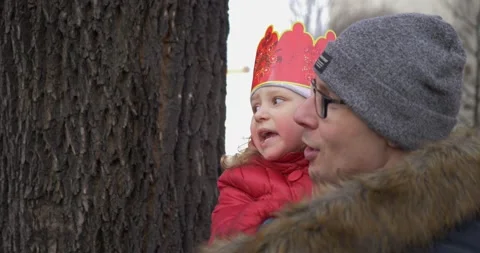 The Procession of the Three Kings is a Catholic holiday Stock Footage 229469756