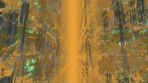 Processor 03 - Fractal Landscapes high quality loop Stock Footage 338246831
