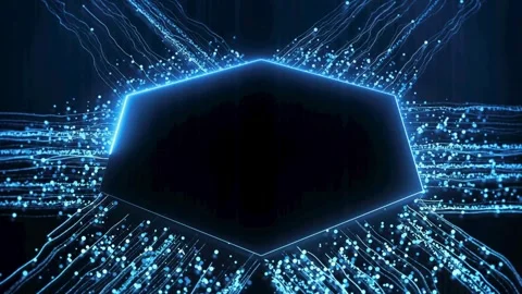 Processor among circuits and electronic components. Stock Footage 334024131