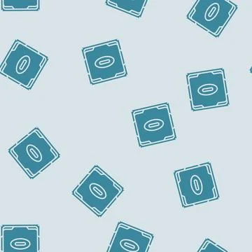 Processor chip gaming pc glyph seamless pattern イラスト素材