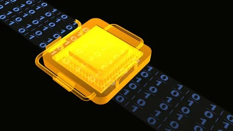 Processor Stock Footage 104010634