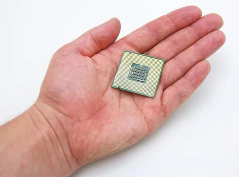 Processor in hand Computer processor in hand Copyright: xZoonar.com/Alexan... 写真素材